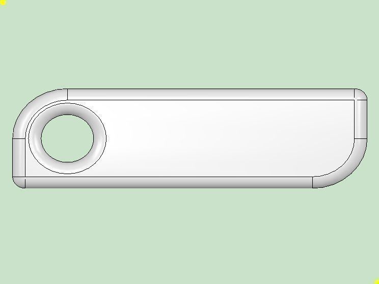 ASAP Keychain Free 3D print model_4