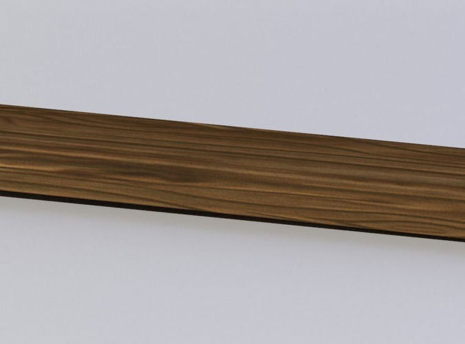 Plank rectangular box