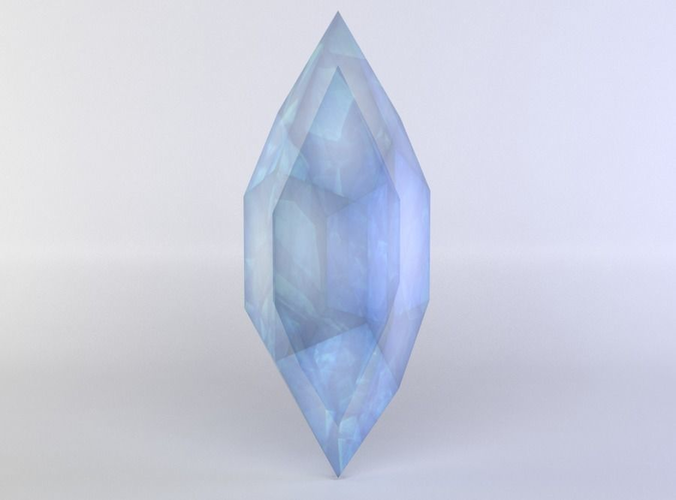 Blue crystal