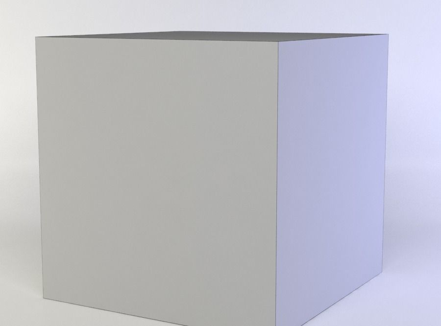 Wooden crate Low-poly 3D model_4