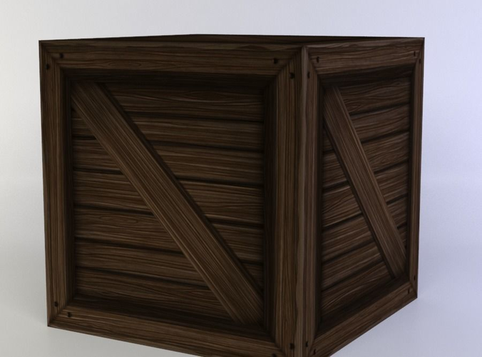 Wooden crate