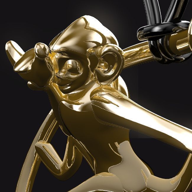 See No Evil No 1 3D print model_10