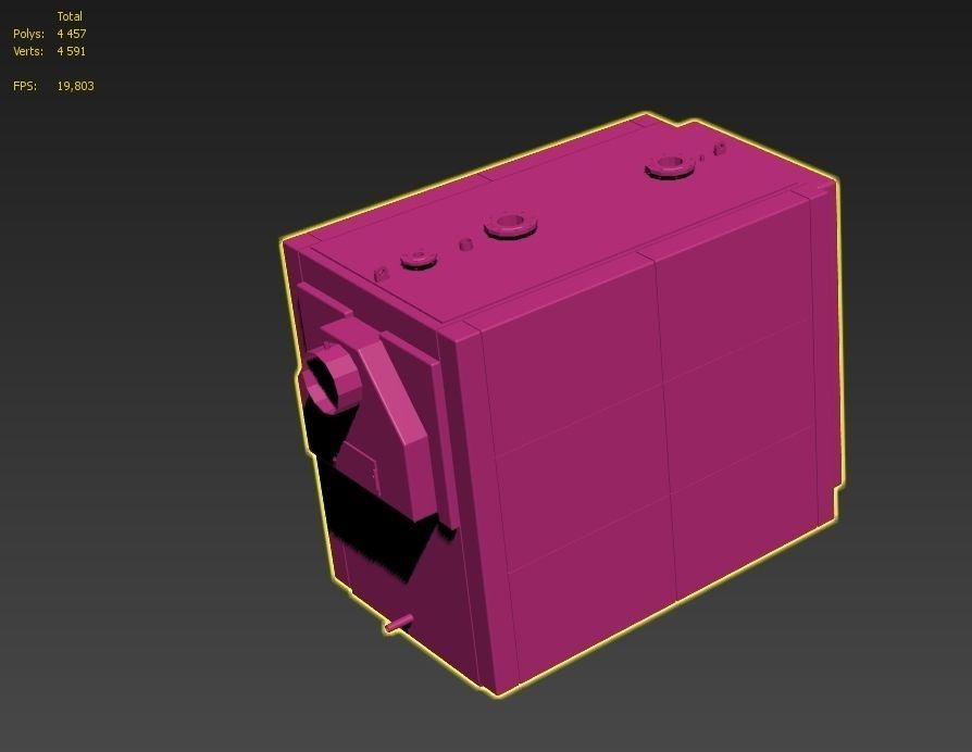  Low-temperature boiler Vitoplex 100 3D model_7