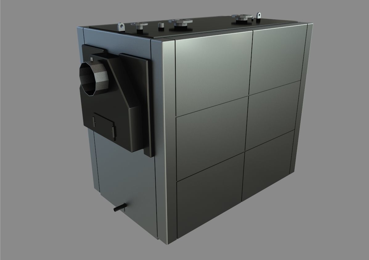 Low-temperature boiler Vitoplex 100 3D model_5