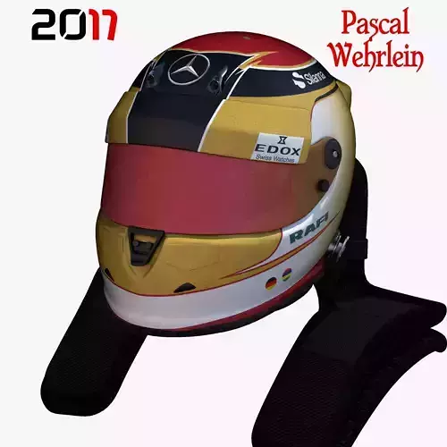 Wehrlein helmet 2017