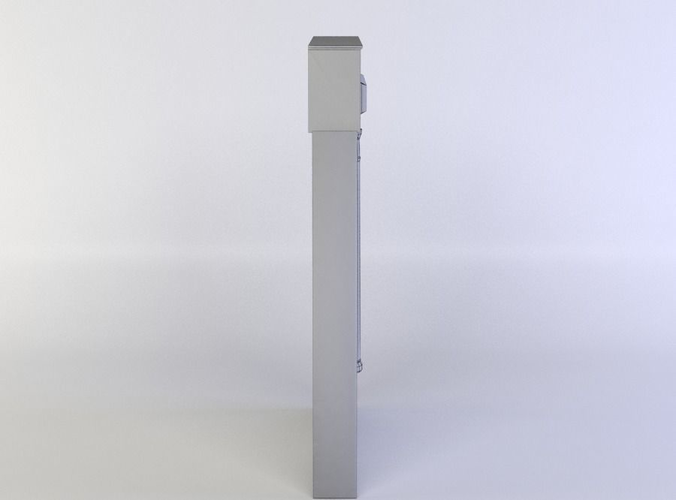 Door wooden with glass panels