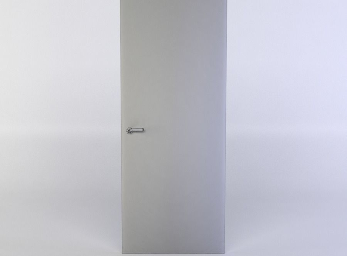 Door wooden with glass panels