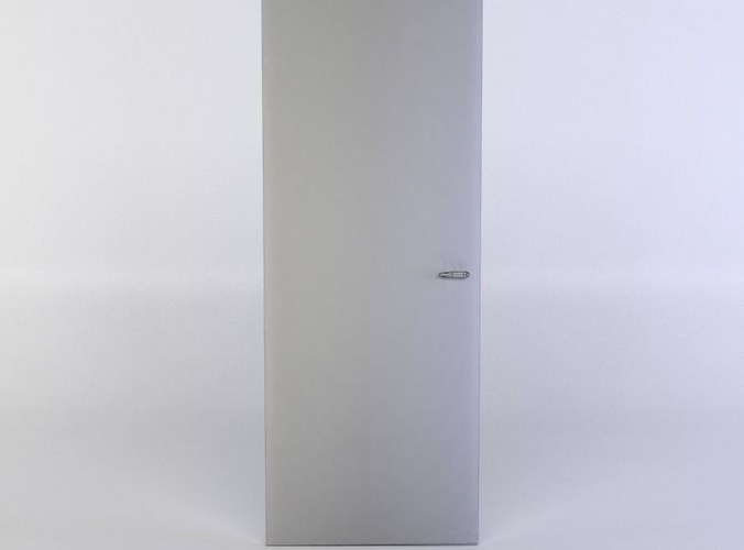 Door wooden with glass panels