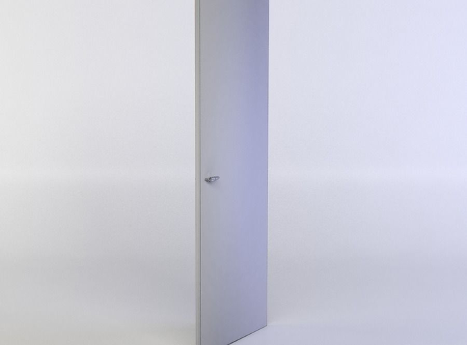 Door wooden with glass panels