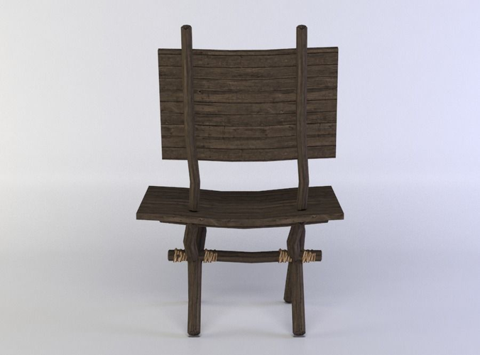 Wooden chair