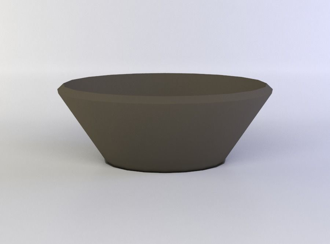 Pottery bowl