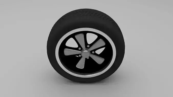 Porsche Wheel 3D model