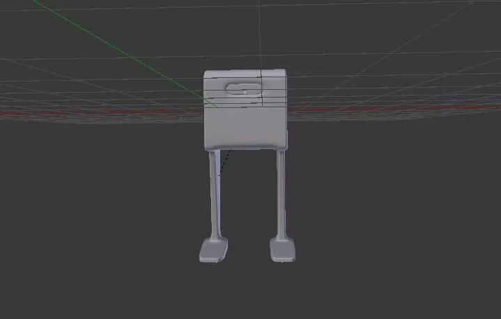 Post Box Character Postbox Rigged 3D model animated rigged | CGTrader