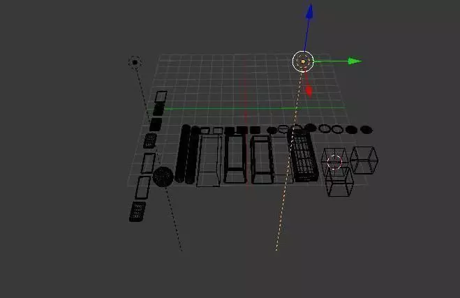 Gold Bar Pack Low-poly 3D model_0