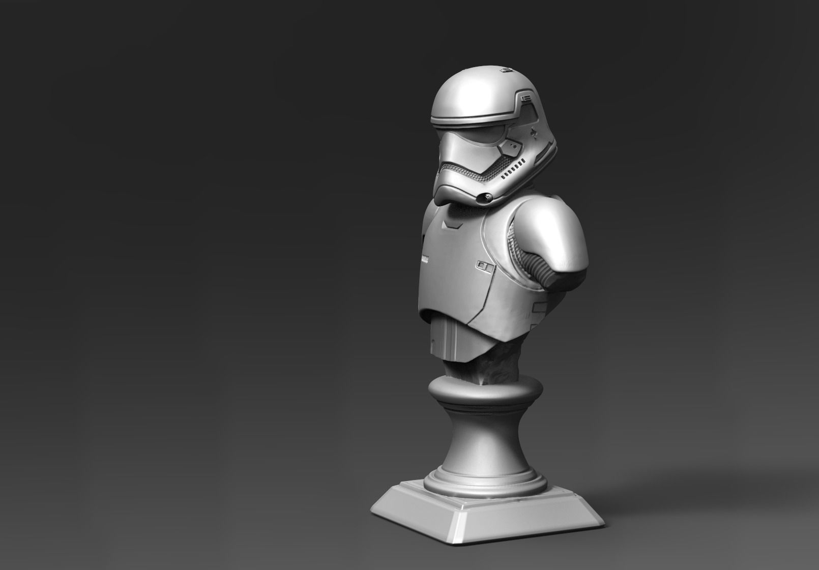 1st galaxy trooper Bust Fan Art 3D print model_6