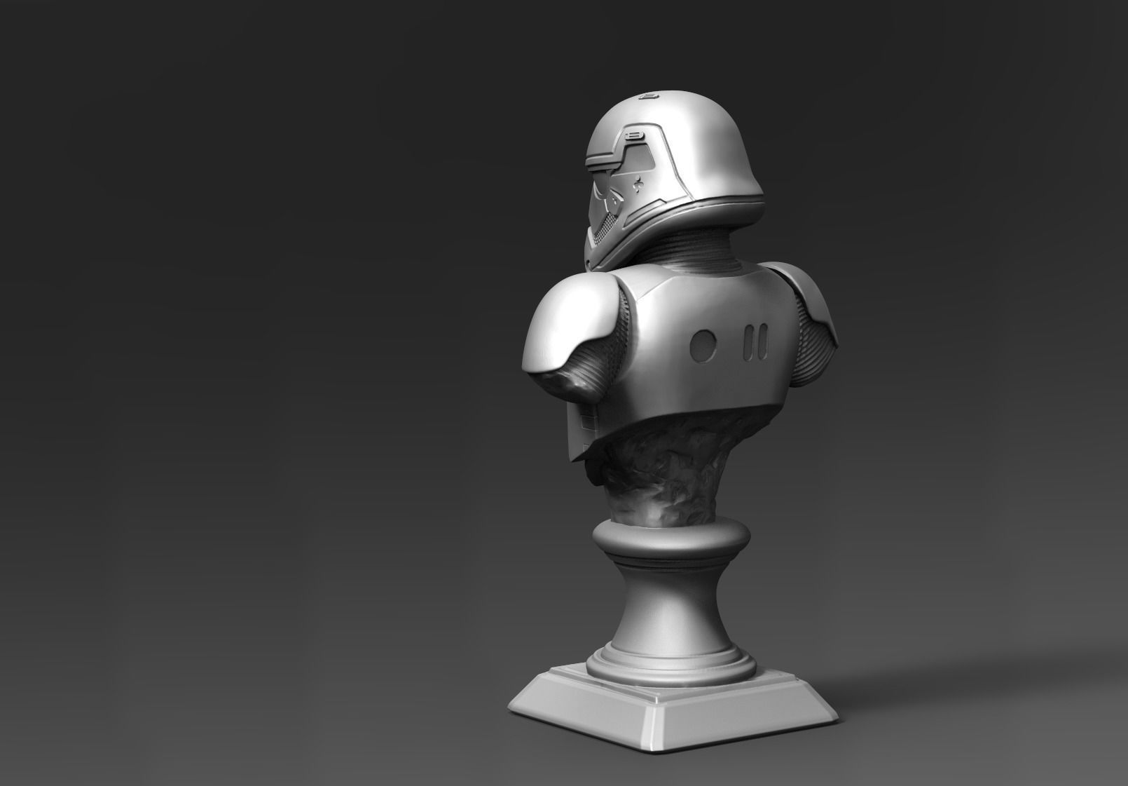 1st galaxy trooper Bust Fan Art 3D print model_5