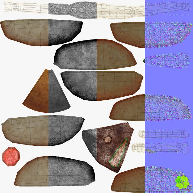 King cake low poly Low-poly 3D model_34