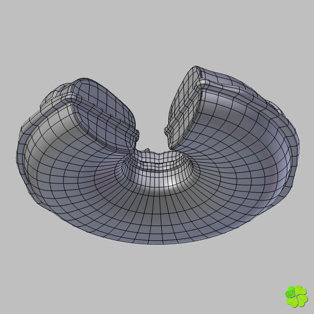 King cake low poly Low-poly 3D model_25