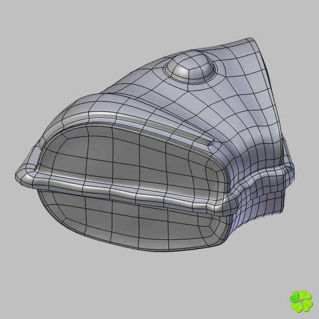 King cake low poly Low-poly 3D model_19