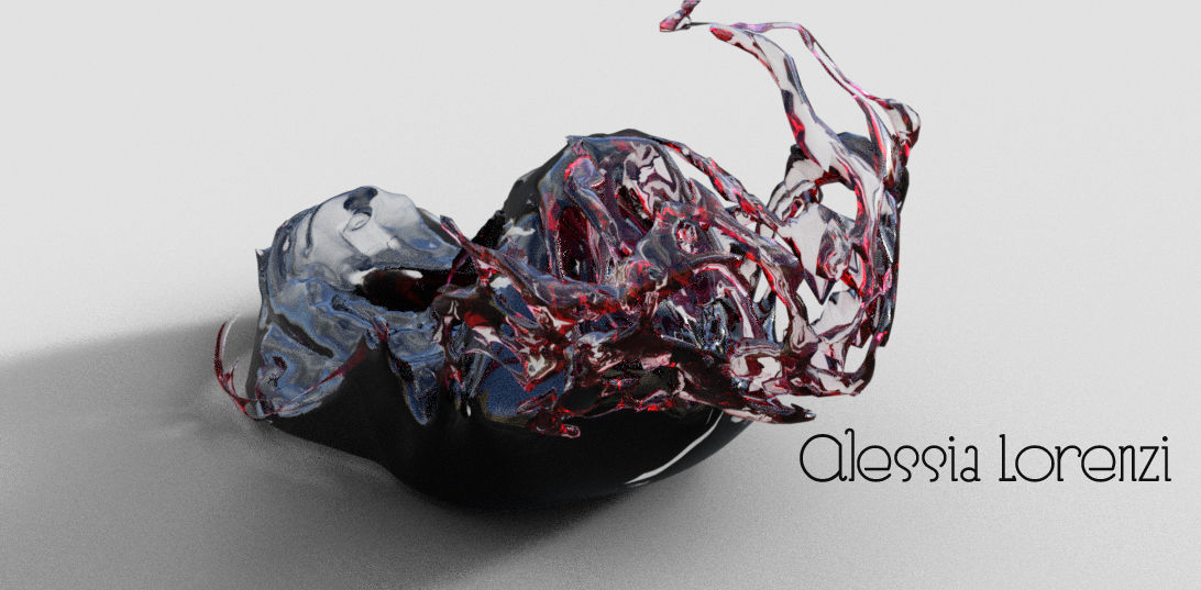 Art Water Low-poly 3D model_6