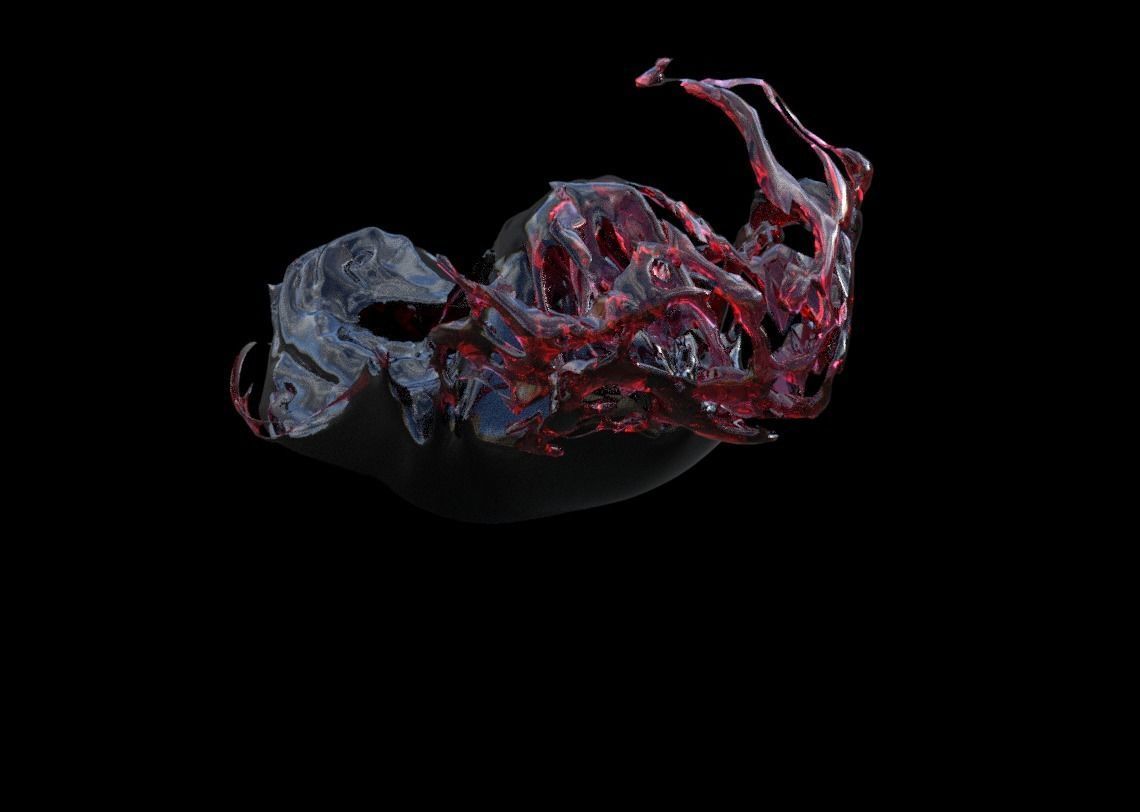 Art Water Low-poly 3D model_5