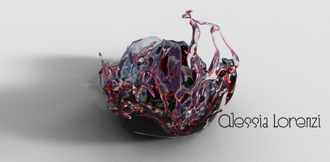 Art Water Low-poly 3D model_7