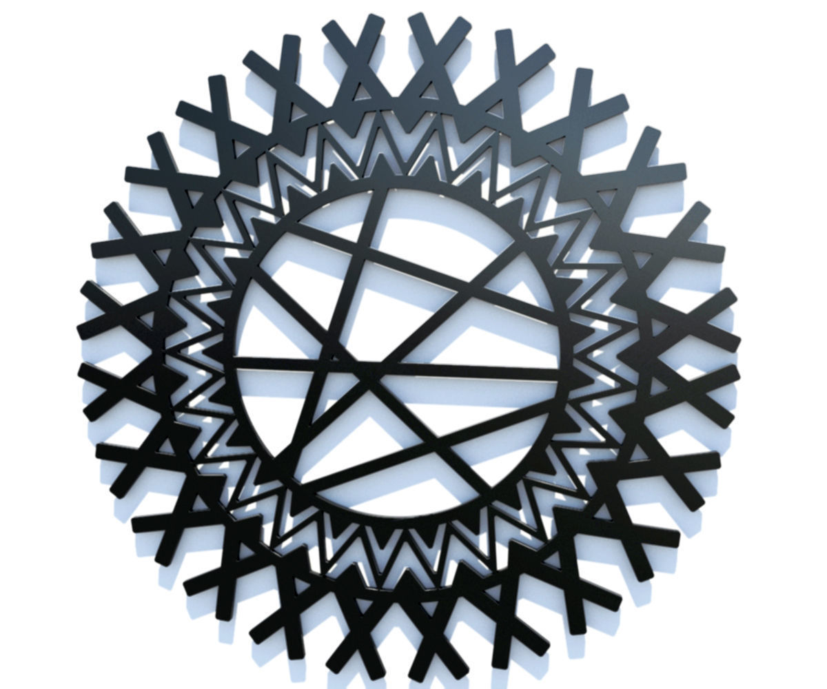 Tribal Tattoo 5 3D print model_1