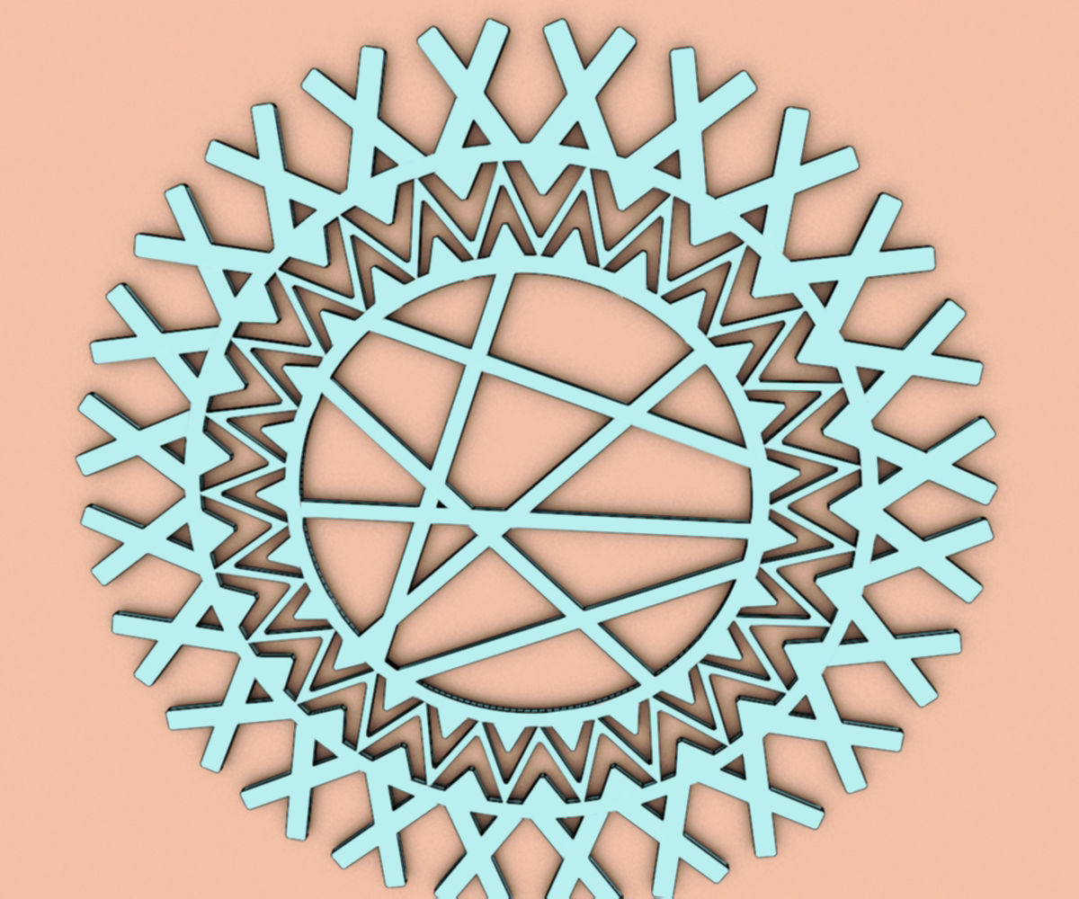 Tribal Tattoo 5 3D print model_5