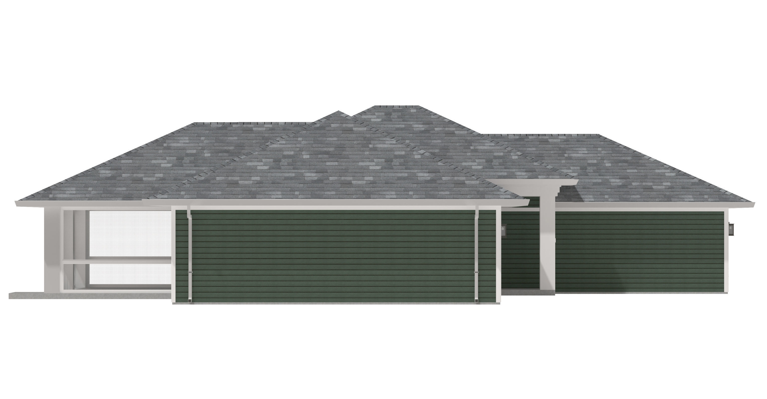 House-027 Low Poly 3D model_9