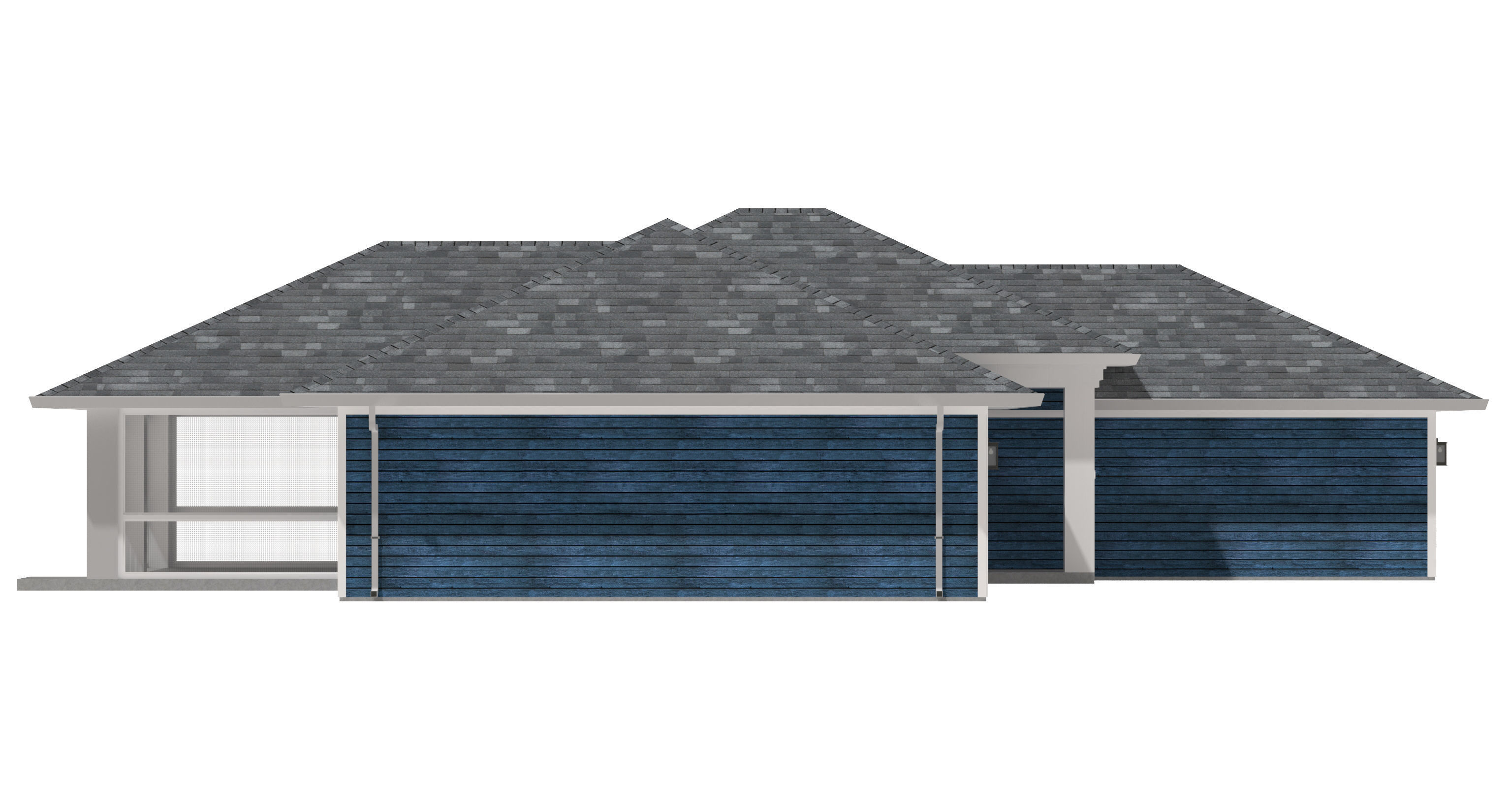 House-028 Low Poly 3D model_9