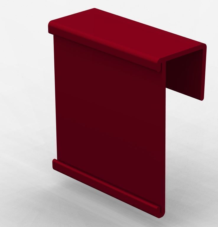 drawer label holder free 3D model 3D printable CGTrader
