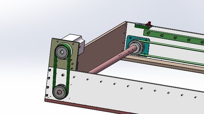Gantry manipulator 3D model_4