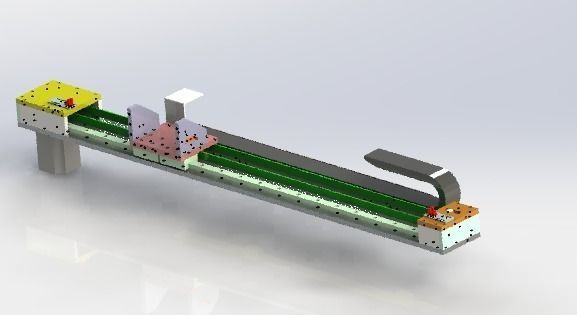 Gantry manipulator 3D model_3