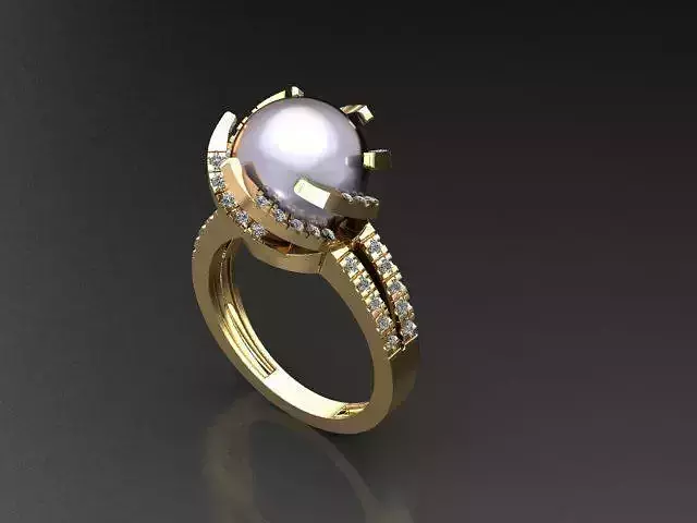 Rounded Spiral Pearl 