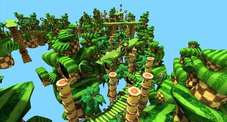 Platformer - Runner Game Level Mobile Ready Low-poly 3D model_2