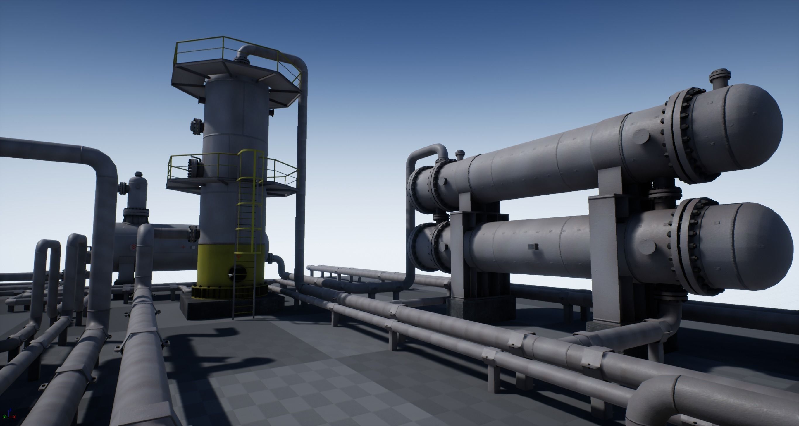 Industrial Vessels PBR PACK Low-poly 3D model_4