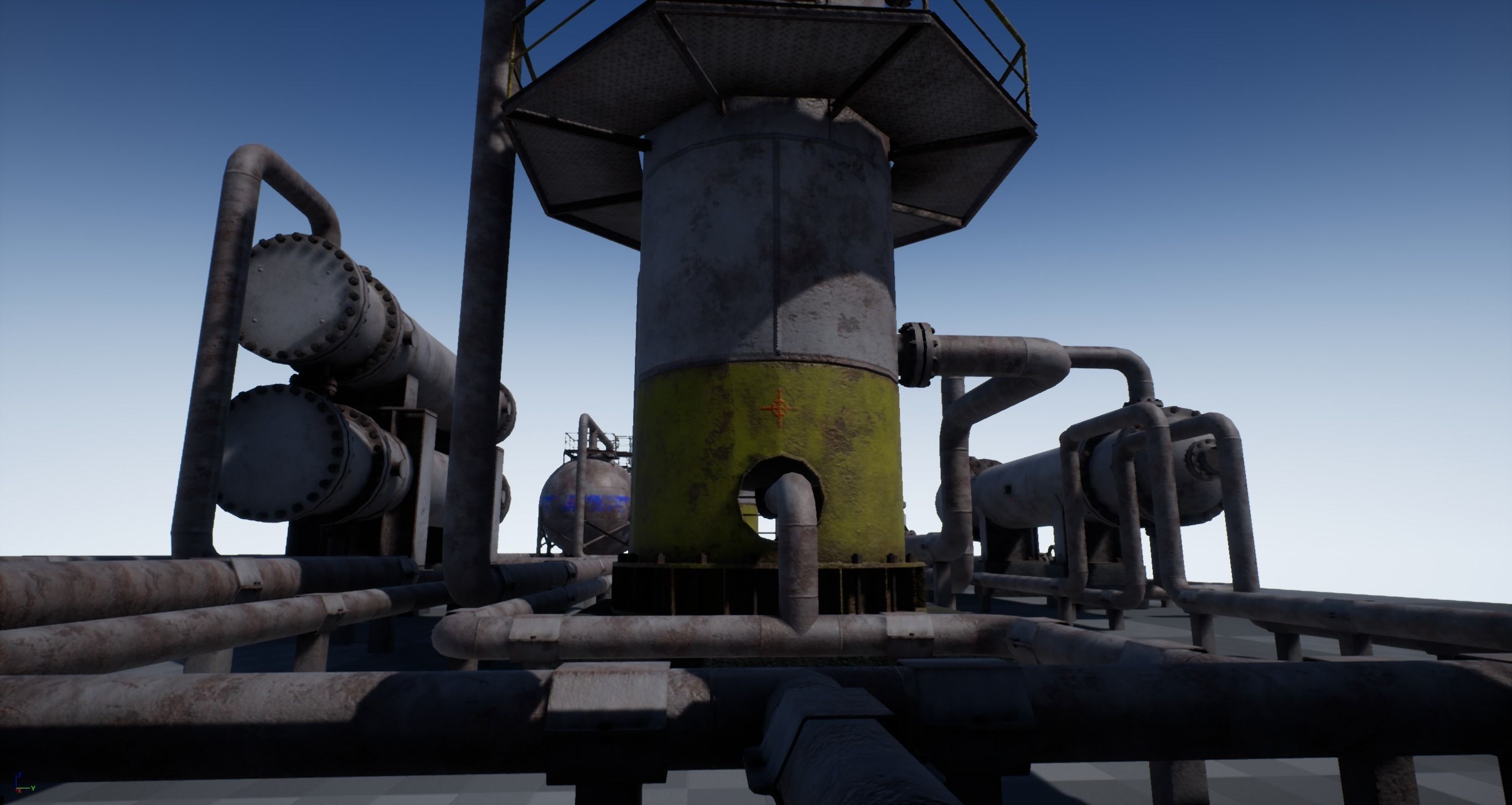 Industrial Vessels PBR PACK Low-poly 3D model_5
