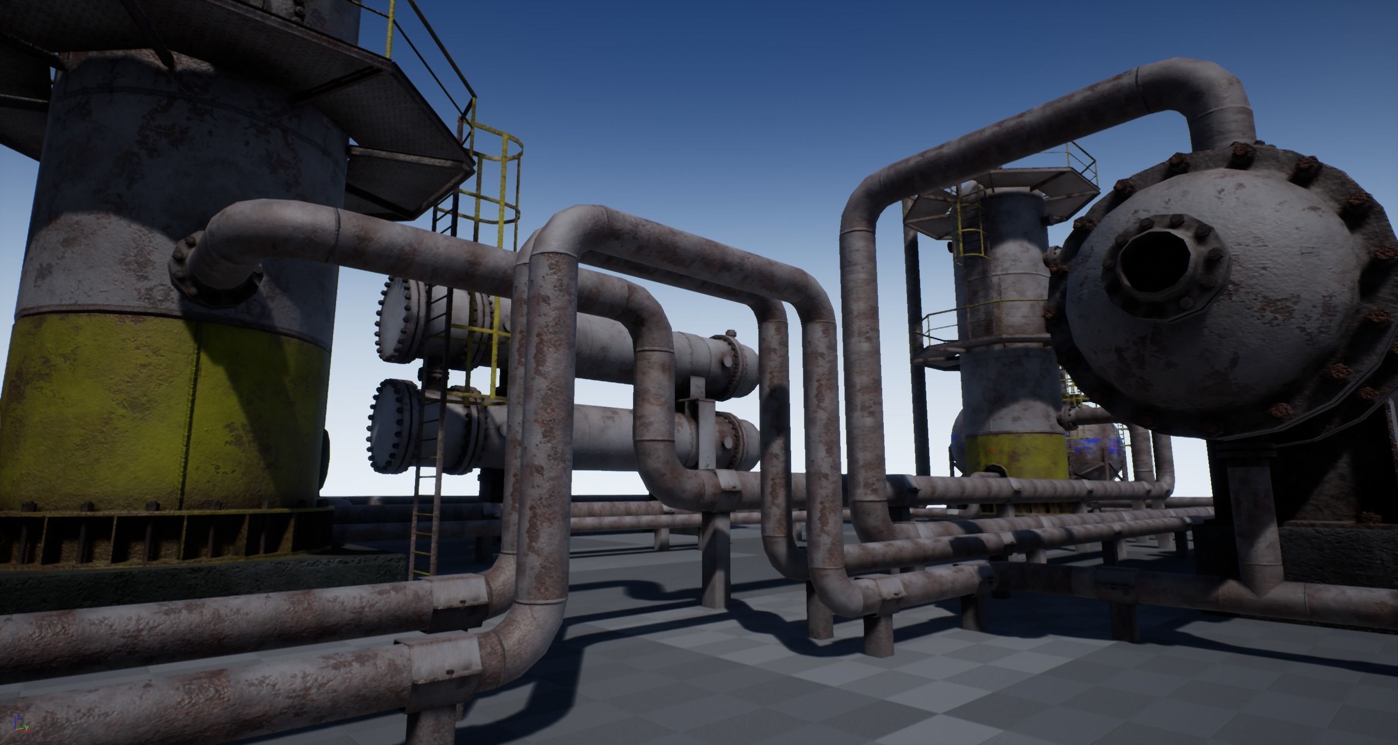 Industrial Vessels PBR PACK Low-poly 3D model_7