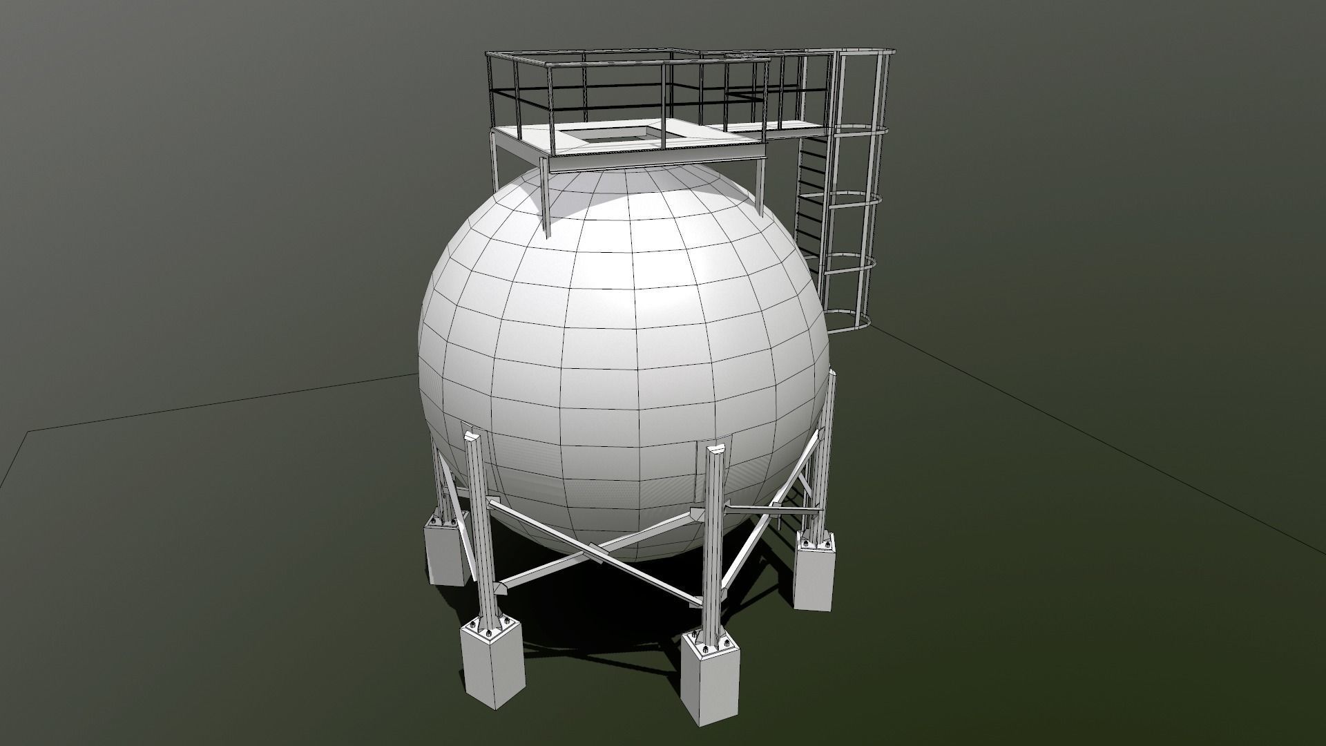 Industrial Vessels PBR PACK Low-poly 3D model_15