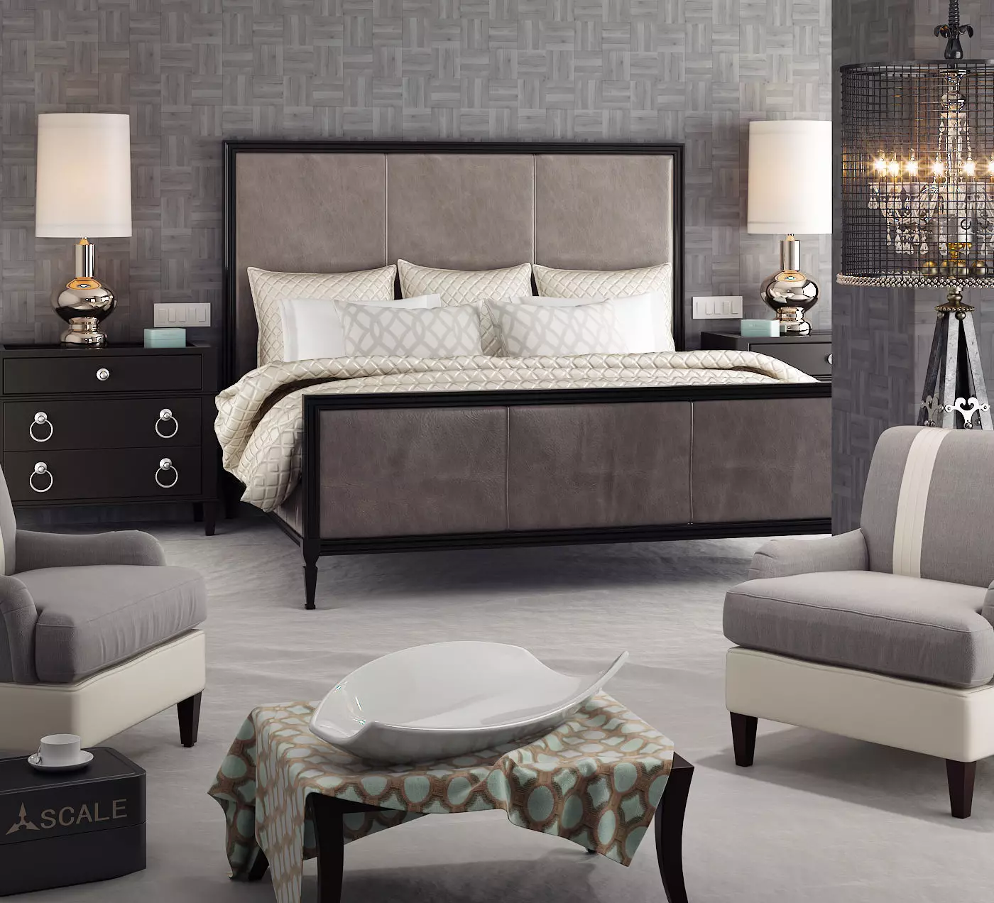 Bedroom 082 3D model