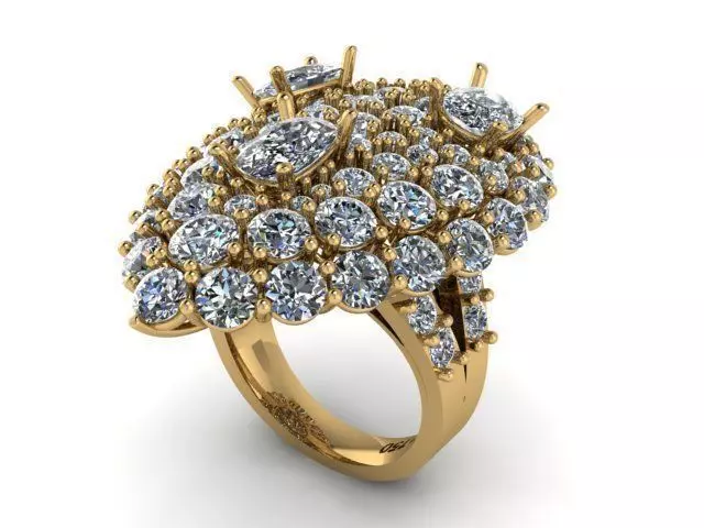 Ring T00314 3D print model_0