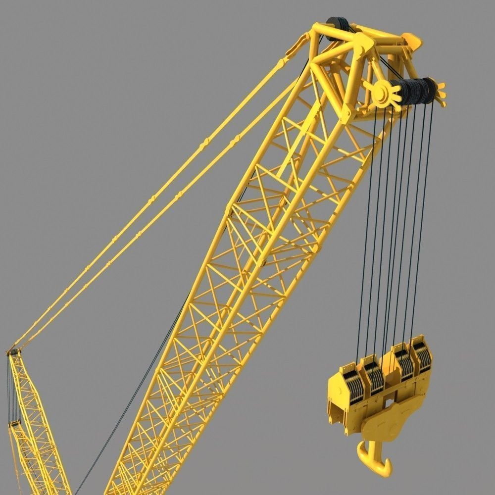 Crawler Crane 3D model | CGTrader