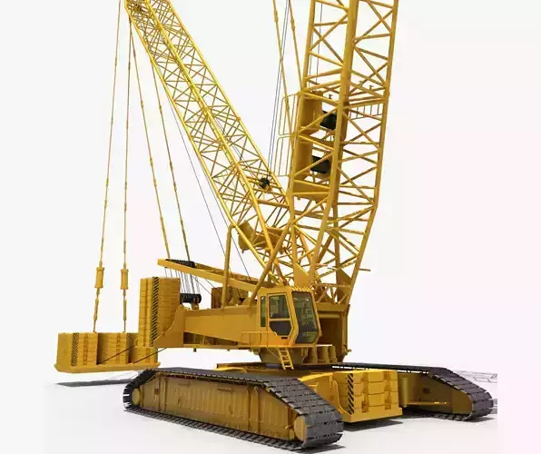 Crawler Crane 3D model
