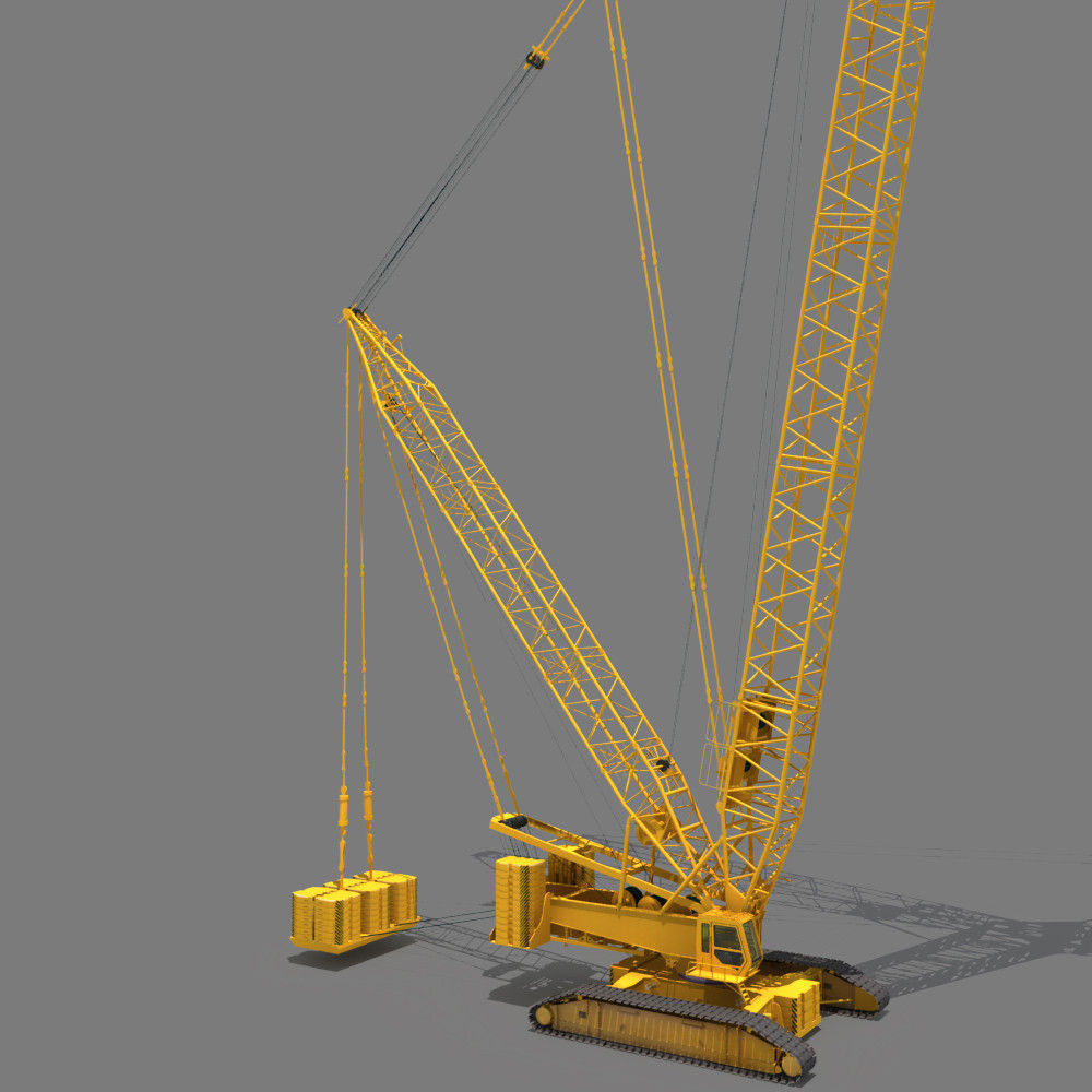 Crawler Crane 3D model_20