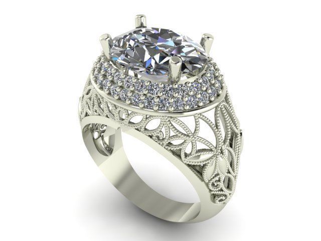 Ring T00319 3D print model_1