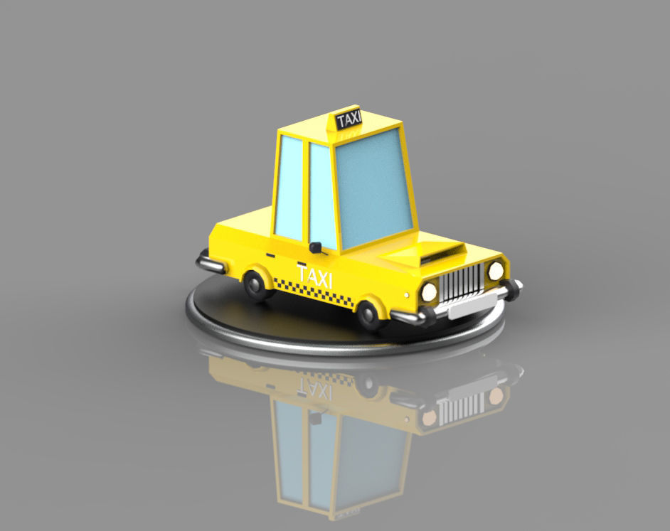 Low poly vehicles  Pack  Low-poly 3D model_14