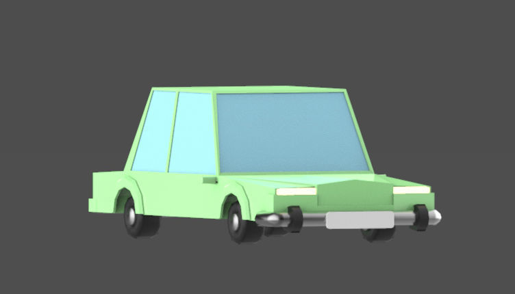 Low poly vehicles  Pack  Low-poly 3D model_9