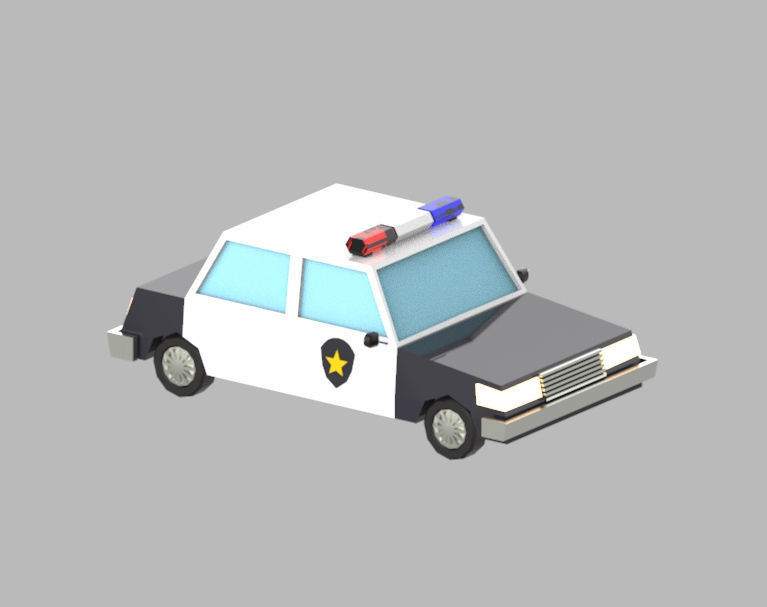 Low poly vehicles  Pack  Low-poly 3D model_12