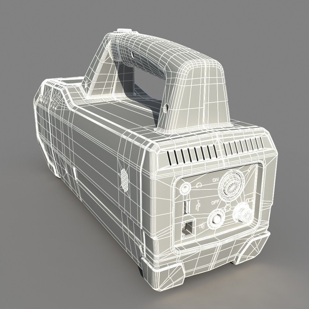 Hand-Held Detector 3D model_18