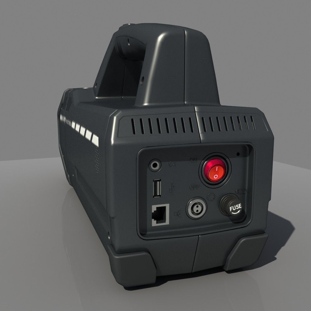 Hand-Held Detector 3D model_3